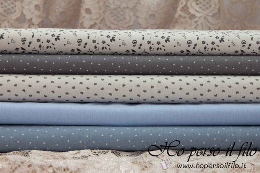 Tessuti in cotone misto lino