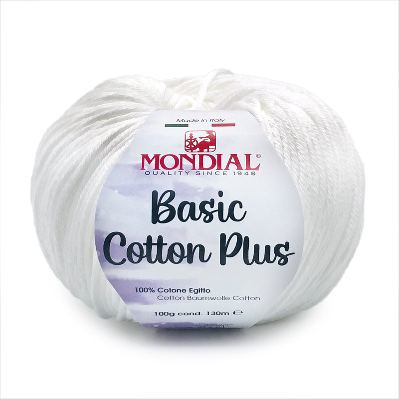 Cotone Basic Cotton Plus "Bianco" 100