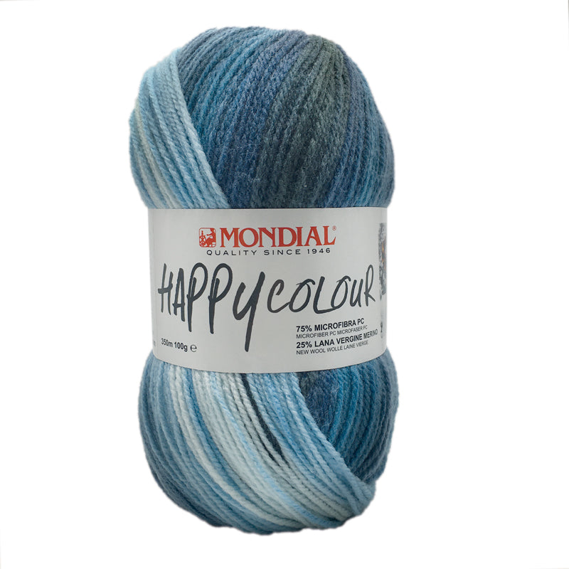 Lana Happy Colour "Panna-Azzurro-Beige-Blu" 512