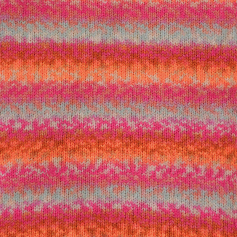 Lana Magic Jacquard "Fuxia-Arancio-Azzurro-Lilla-Panna" 923
