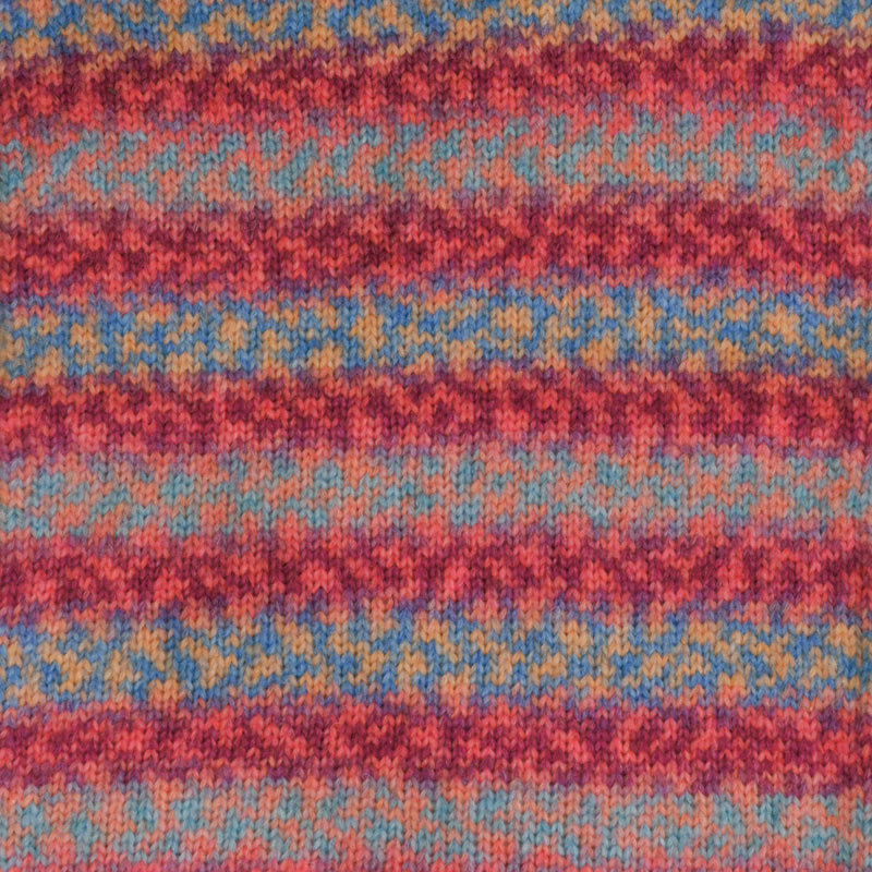 Lana Magic Jacquard "Corallo-Viola-Lilla-Azzurro" 925