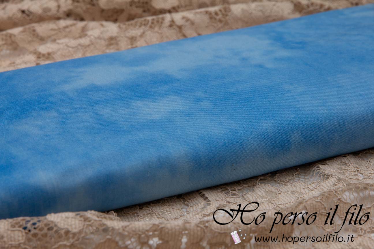 Tessuto americano Azzurro 54516-605