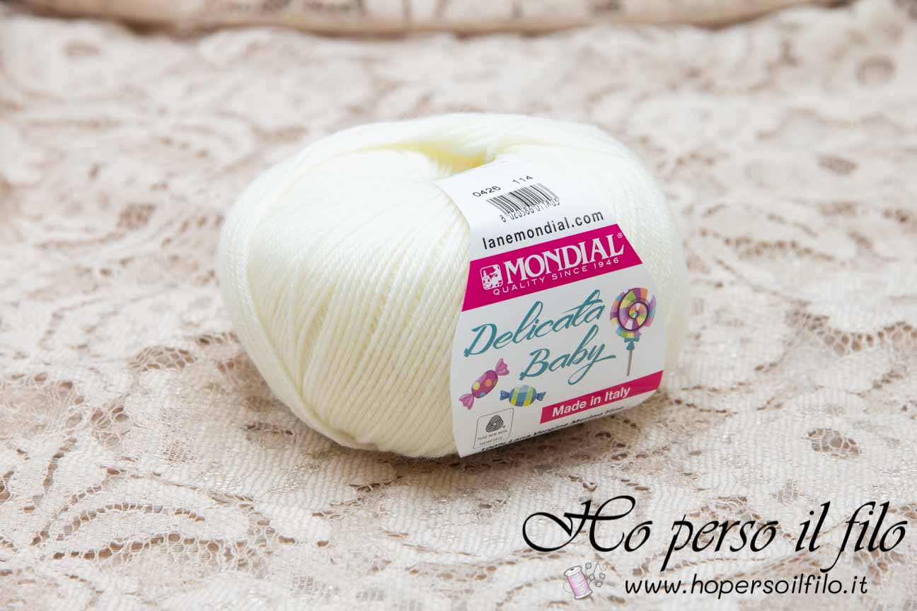 Lana Delicata Baby "Bianco" 426