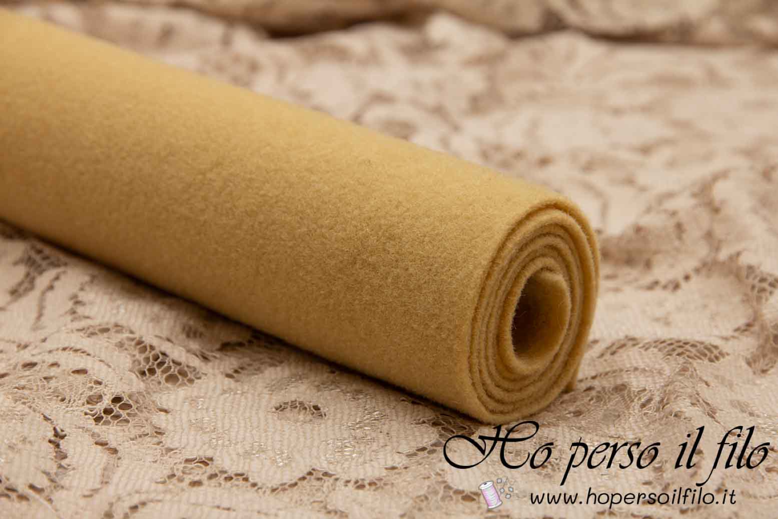 Feltro di lana 3 mm 50x75 cm