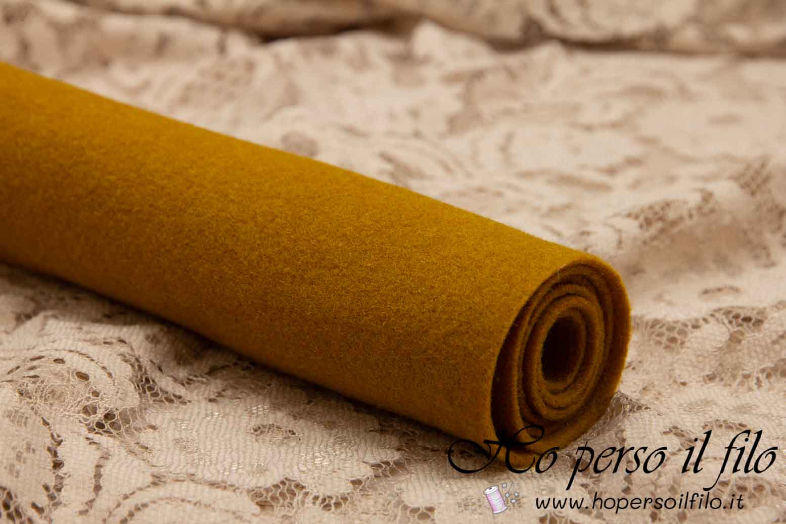 Feltro di lana 3 mm 50x75 cm