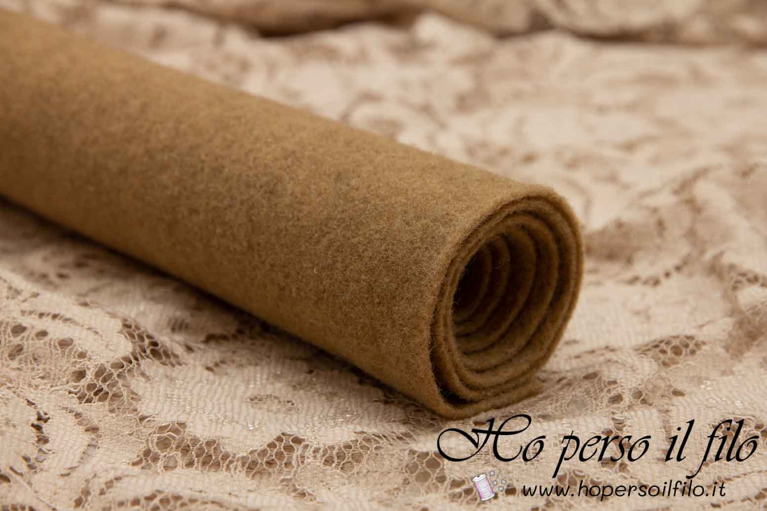 Feltro di lana 3 mm 50x75 cm