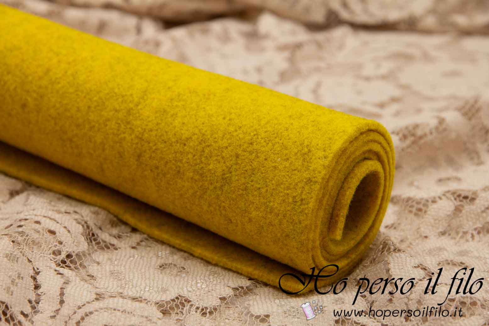 Feltro di lana 3 mm 50x75 cm