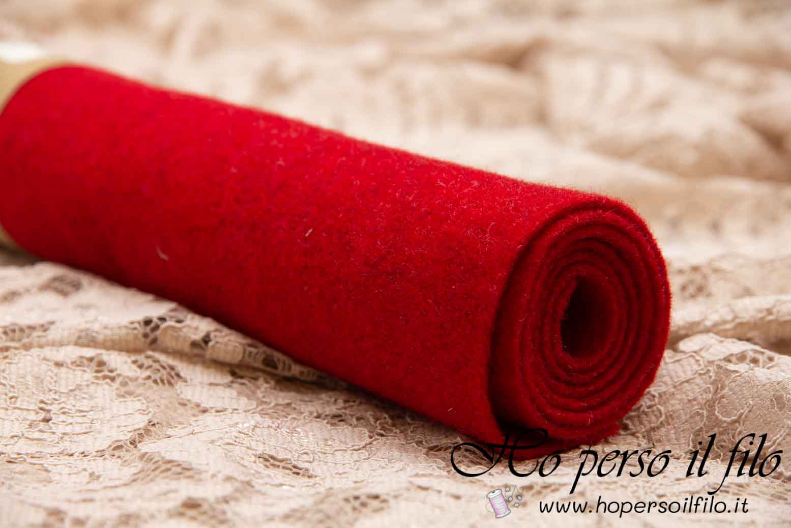 Feltro di lana 3 mm 50x75 cm