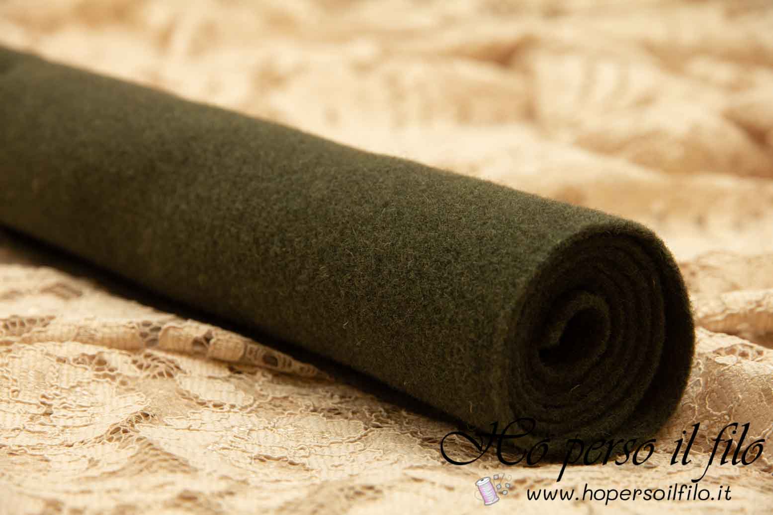 Feltro di lana 3 mm 50x75 cm