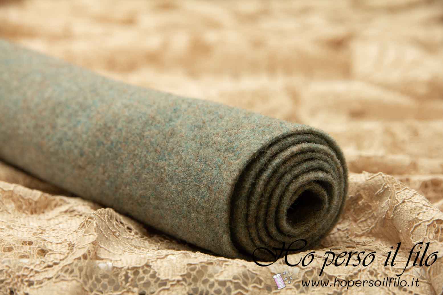 Feltro di lana 3 mm 50x75 cm