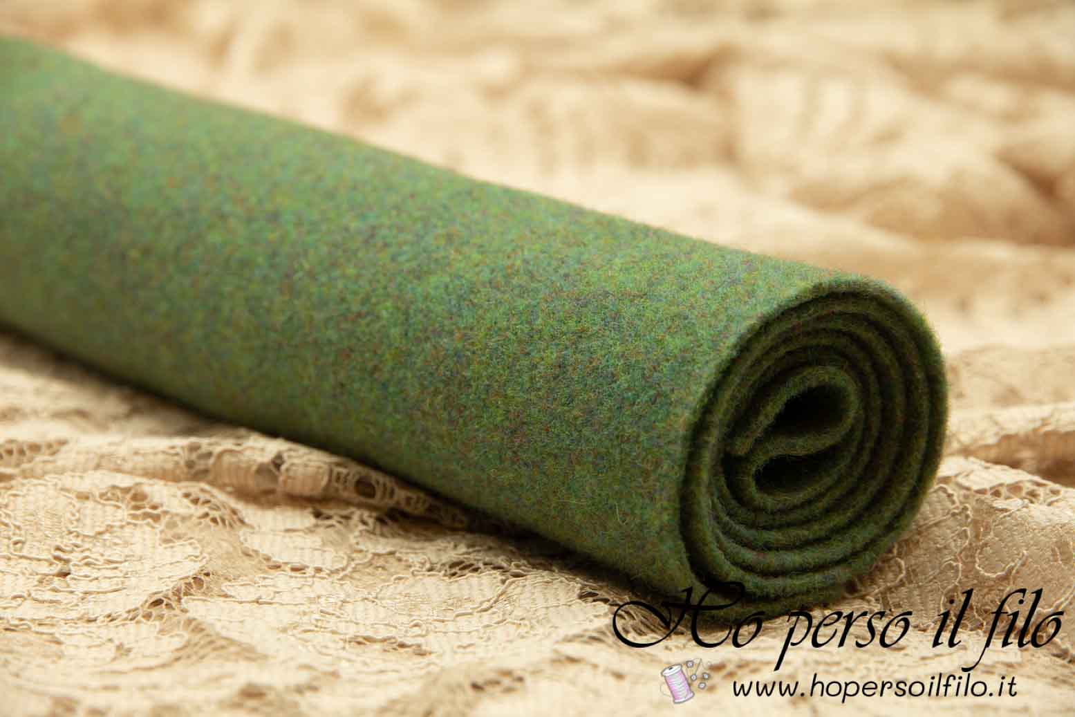 Feltro di lana 3 mm 50x75 cm