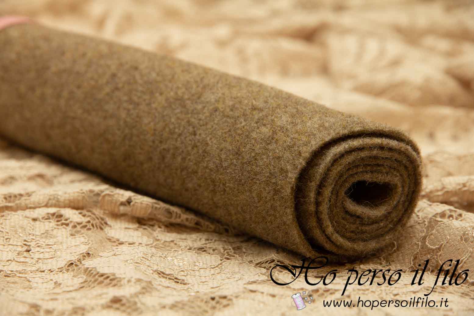 Feltro di lana 3 mm 50x75 cm