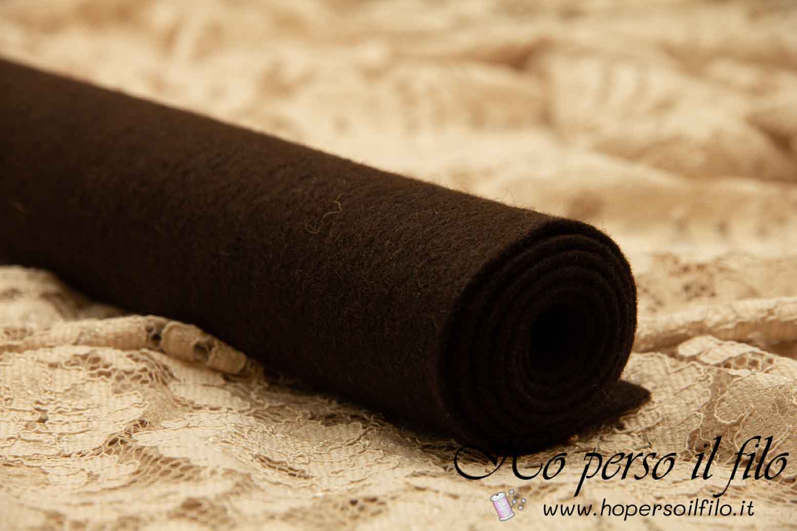 Feltro di lana 3 mm 50x75 cm