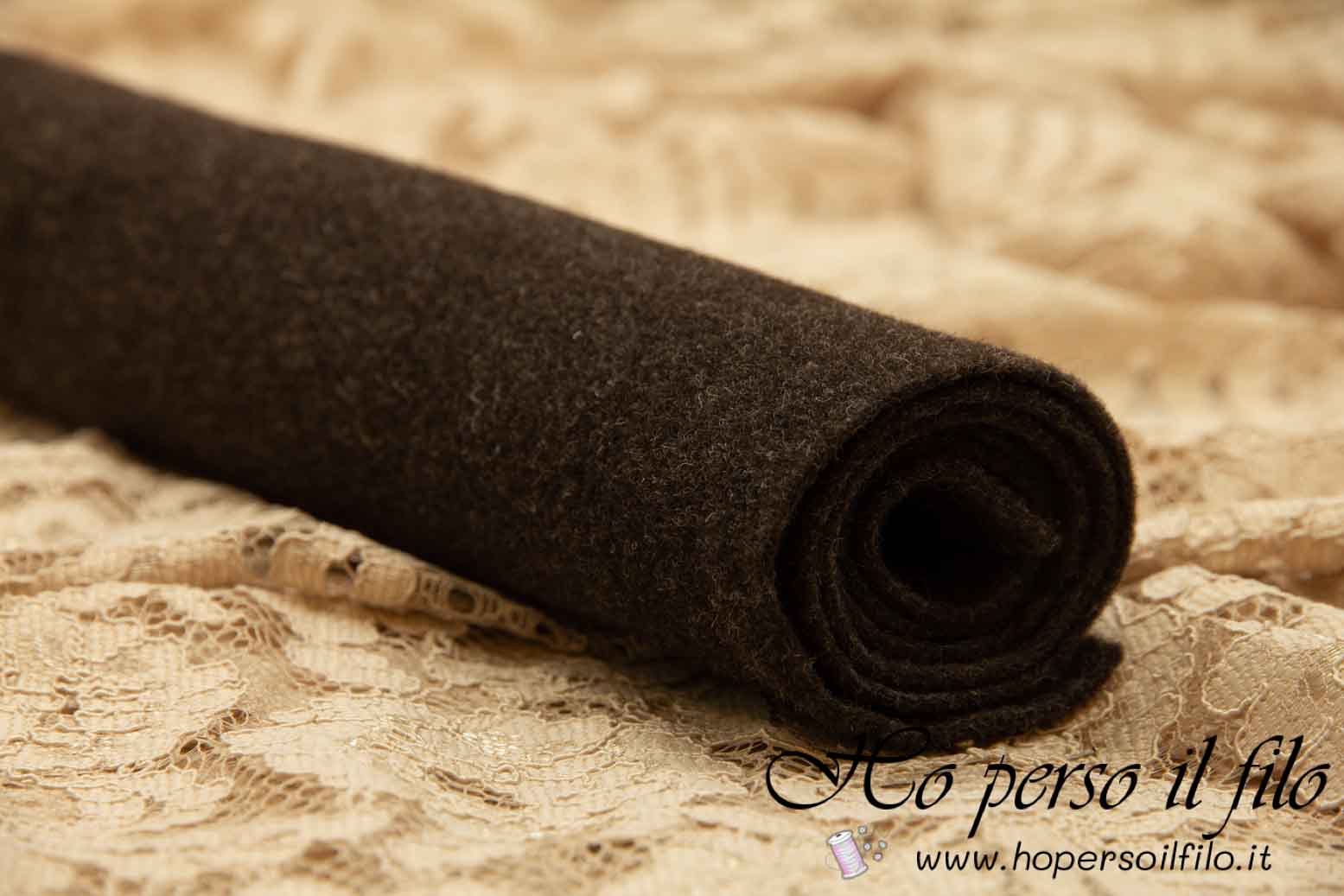 Feltro di lana 3 mm 50x75 cm