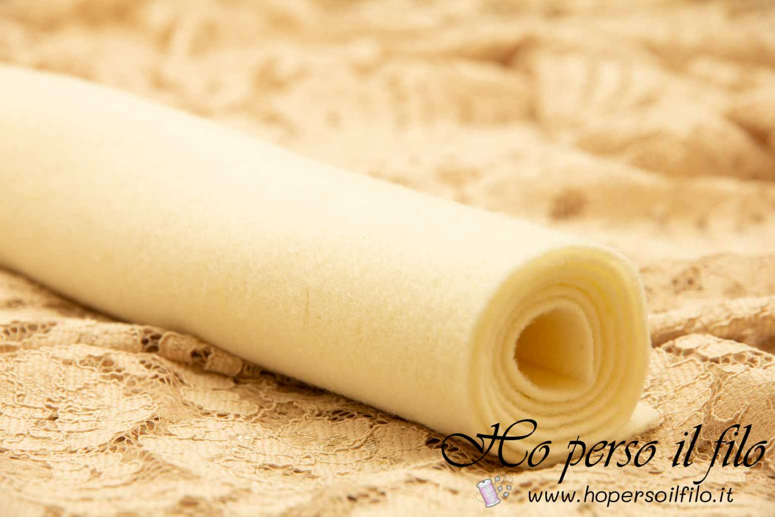 Feltro di lana 3 mm 50x75 cm