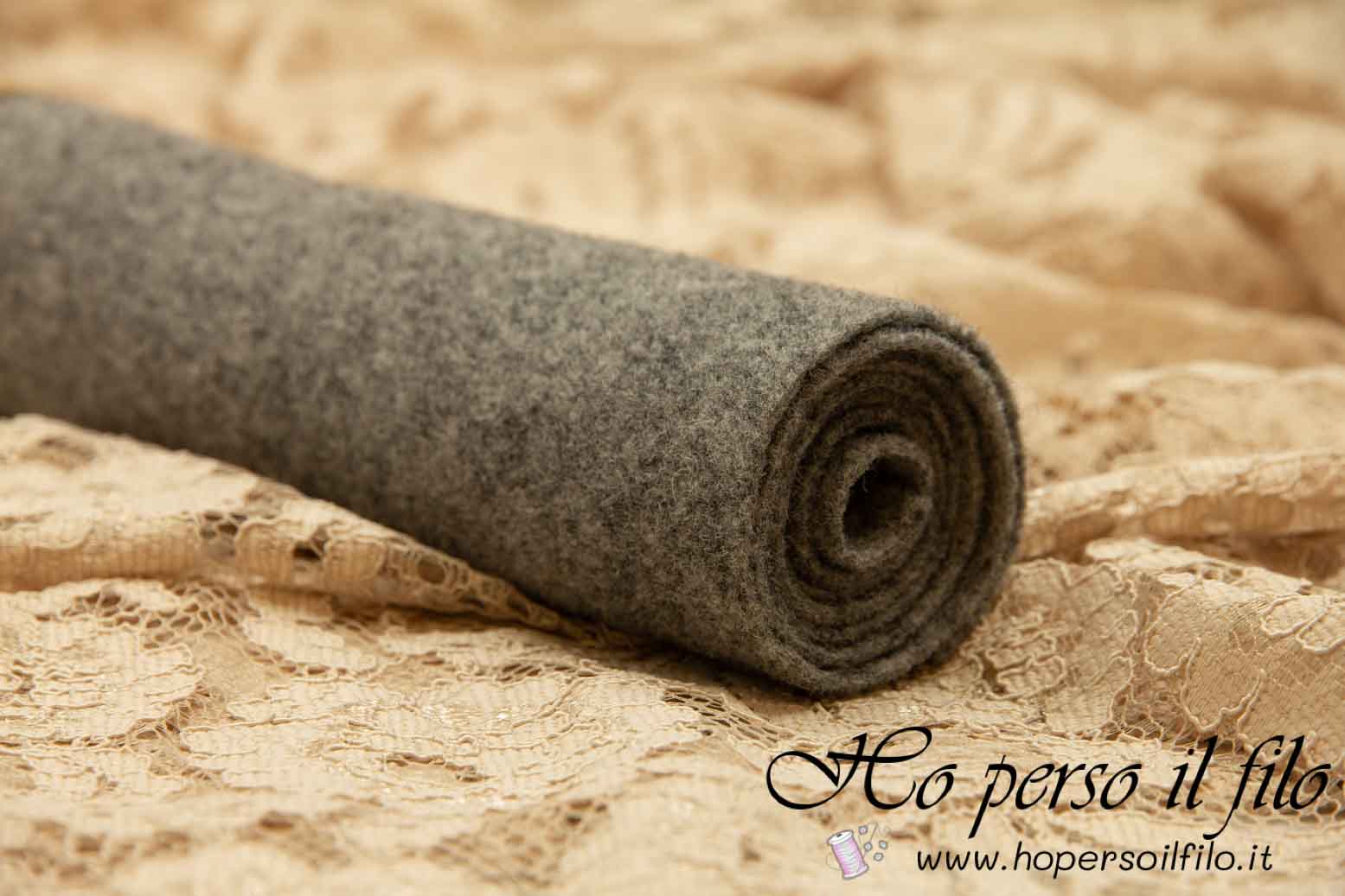 Feltro di lana 3 mm 50x75 cm