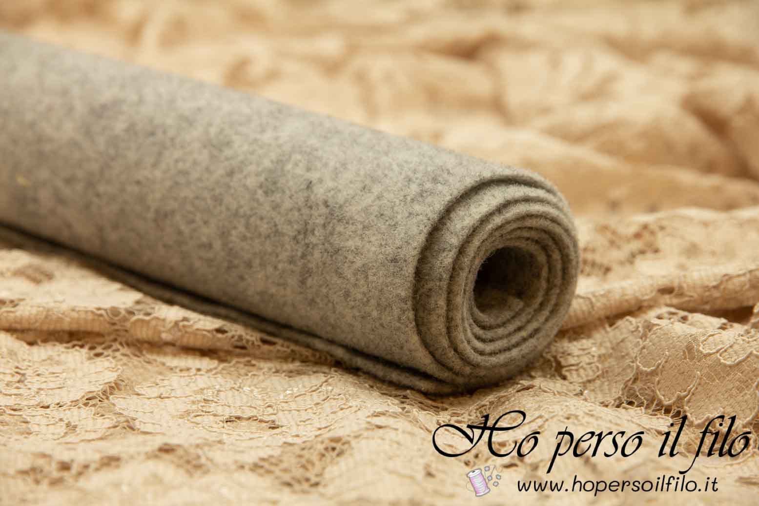 Feltro di lana 3 mm 50x75 cm