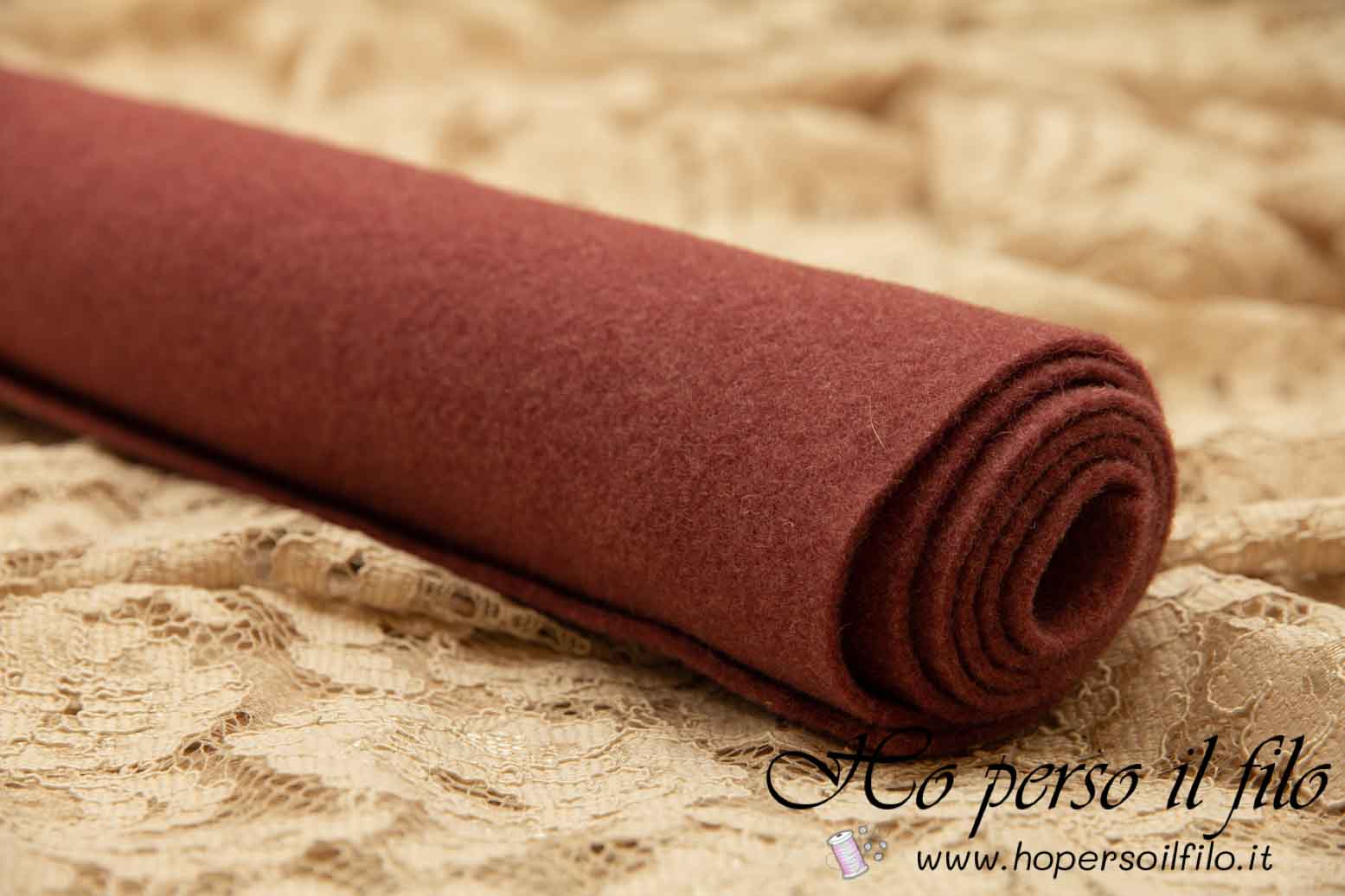 Feltro di lana 3 mm 50x75 cm
