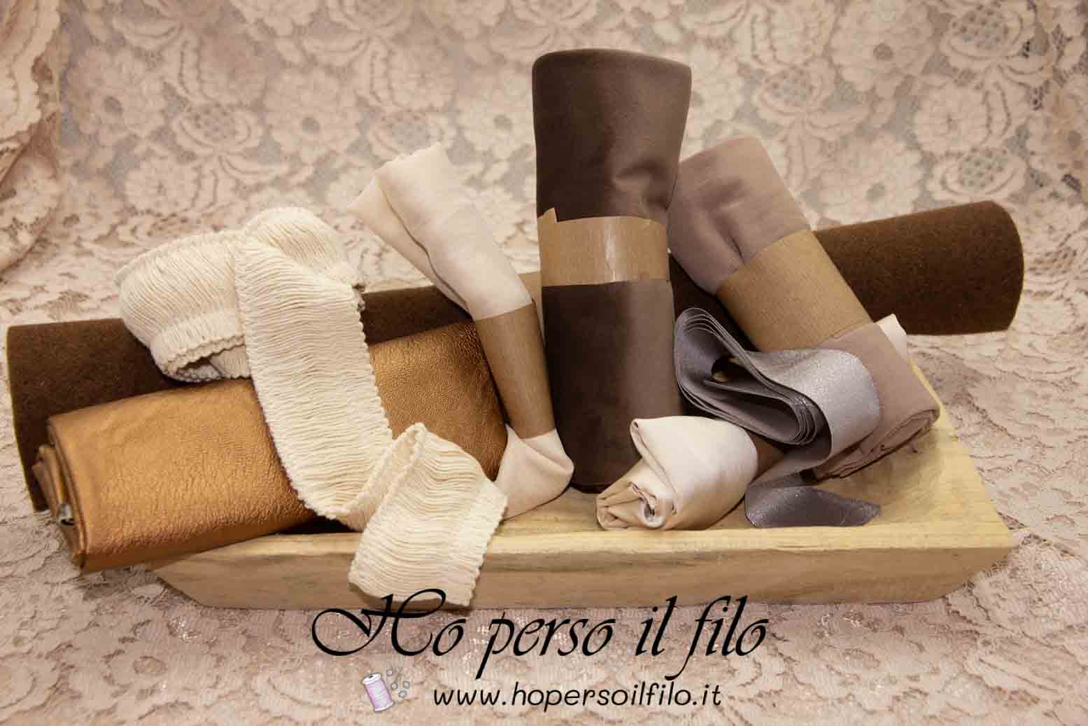 Kit floreale marrone Neottia