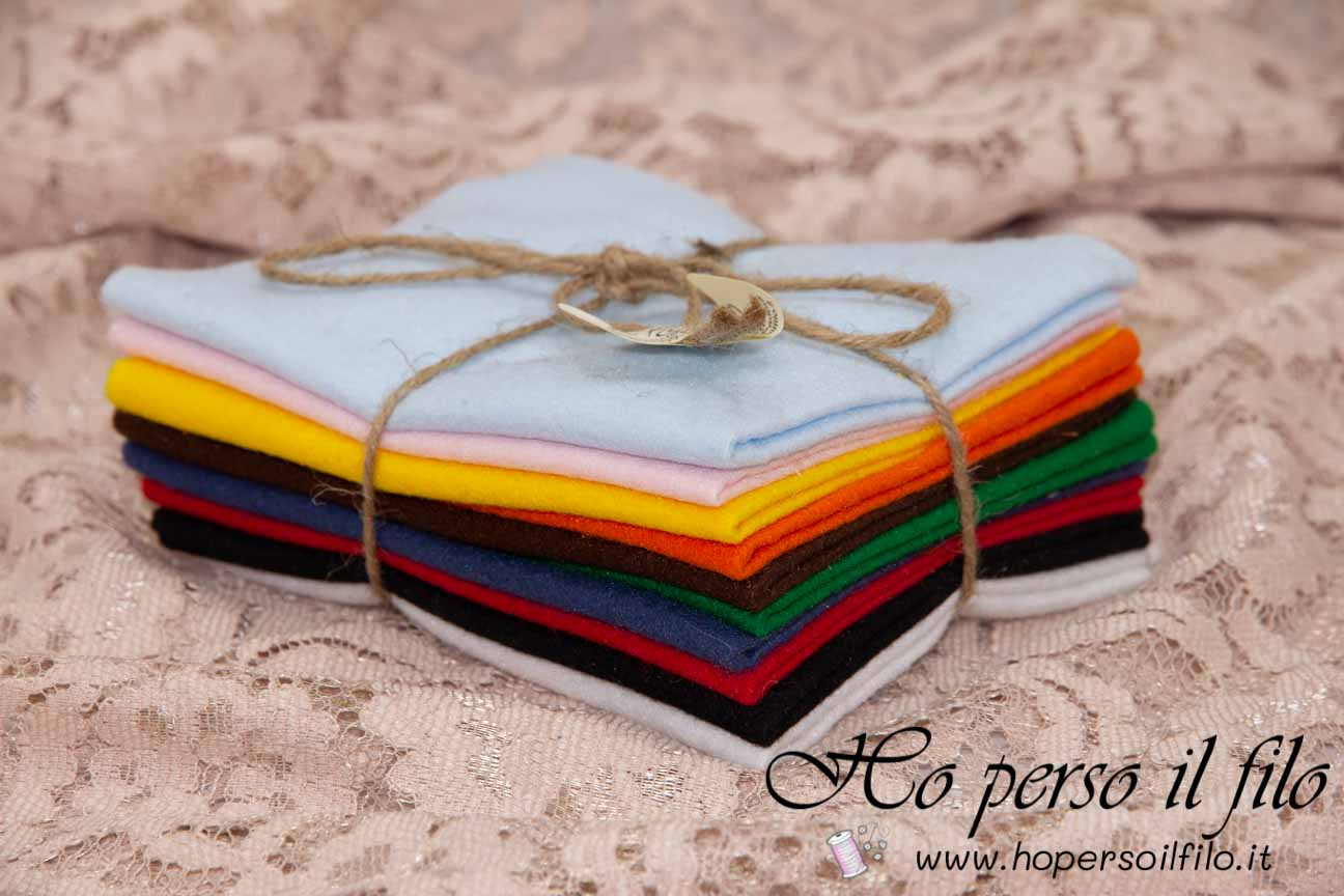 Pacchetto pannolenci cm 25x30