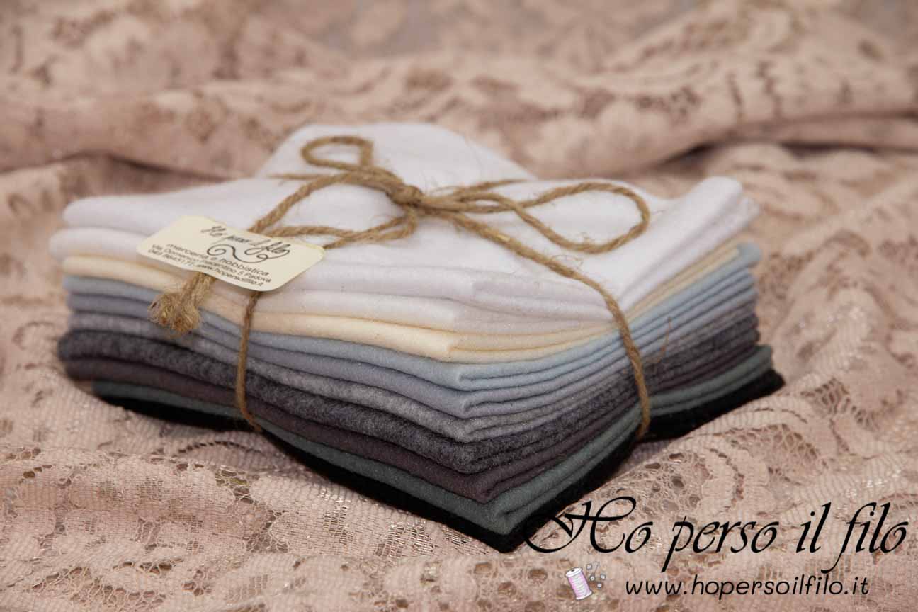 Pacchetto pannolenci cm 25x30