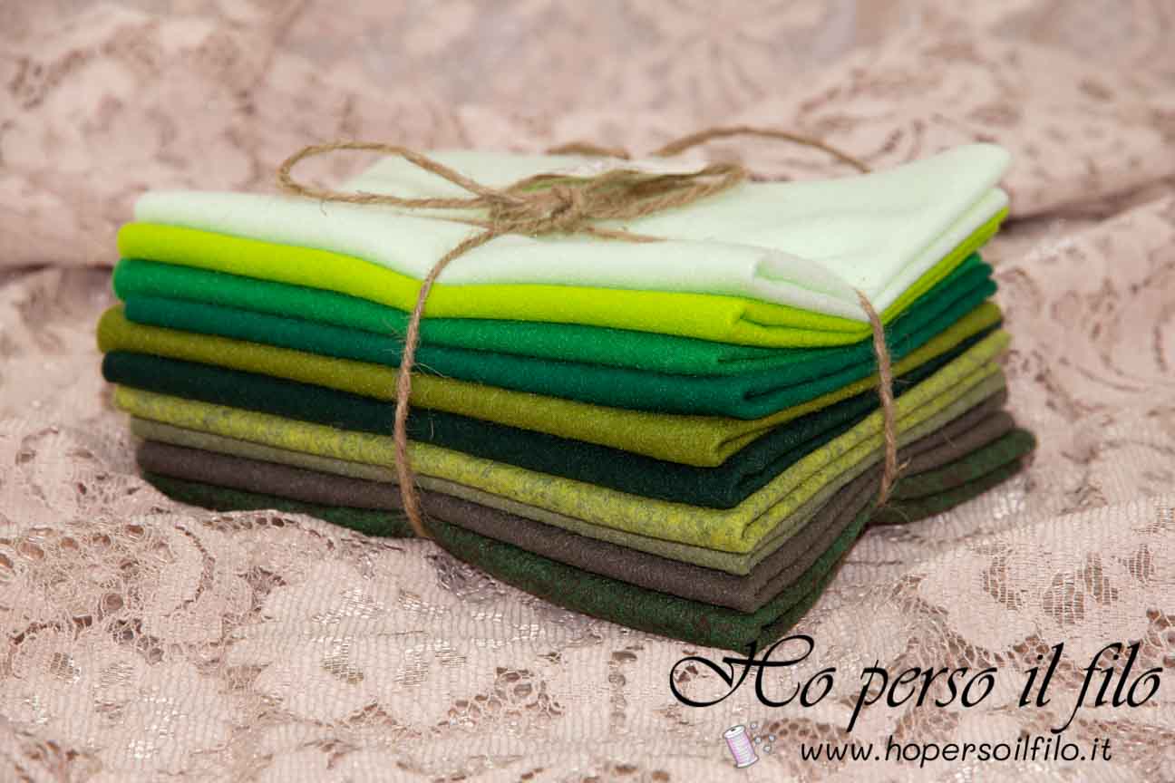 Pacchetto pannolenci cm 25x30