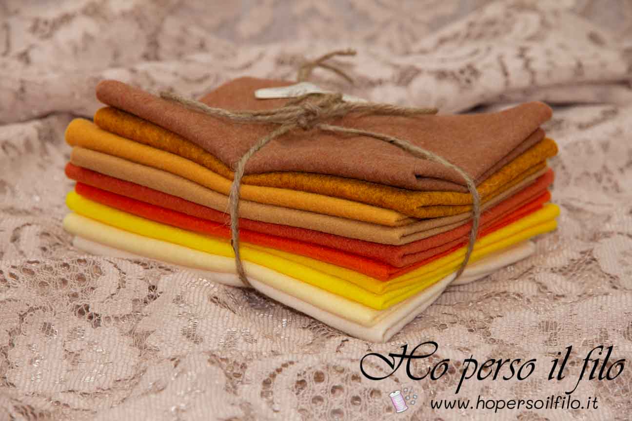 Pacchetto pannolenci cm 25x30