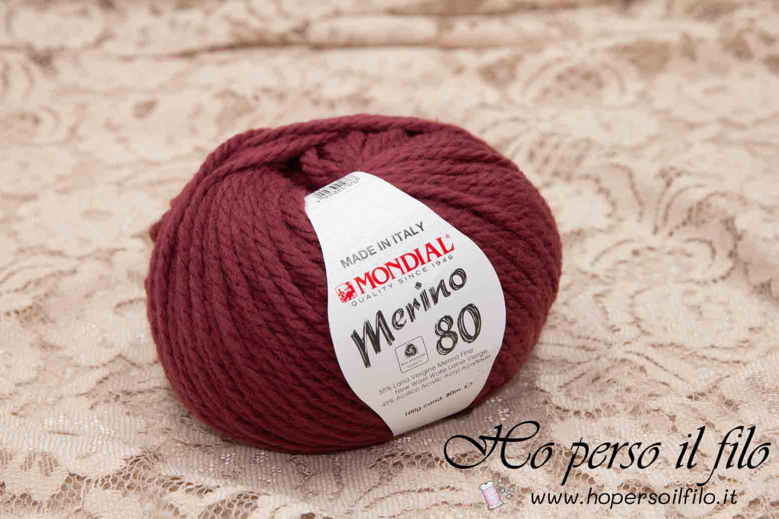 Lana Merino 80 "Vino" 171