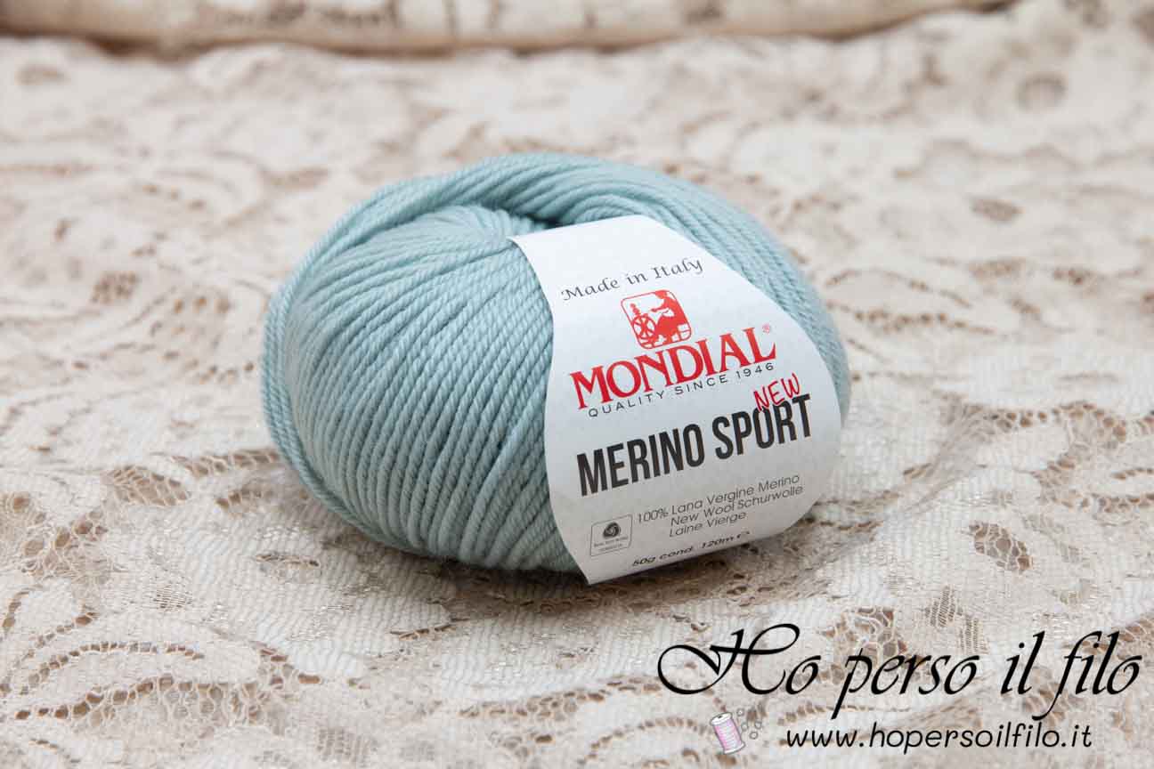 Lana Merino Sport "Verde polvere " 248