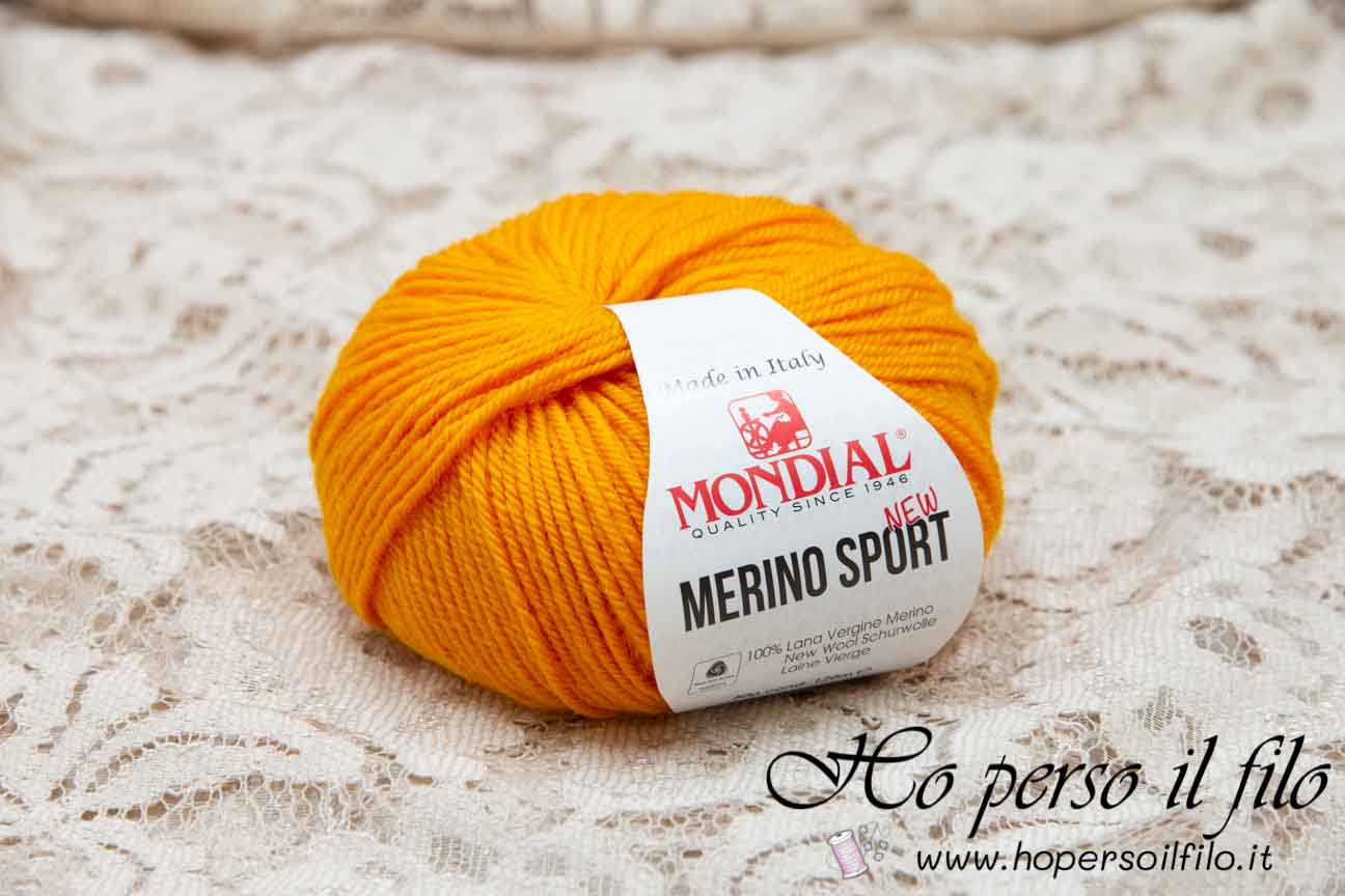 Lana Merino Sport "Arancio" 333