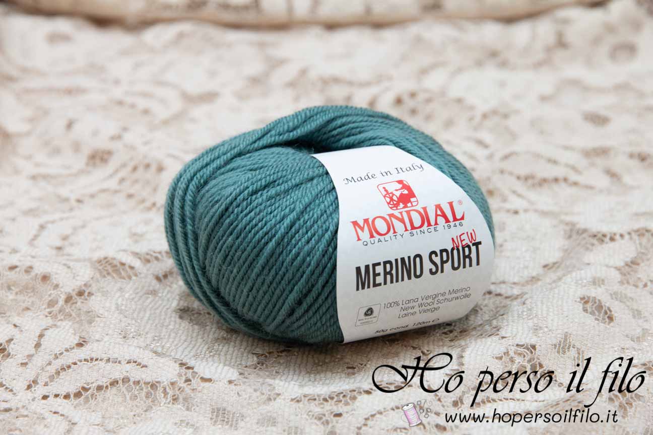Lana Merino Sport "Pino marittimo " 349