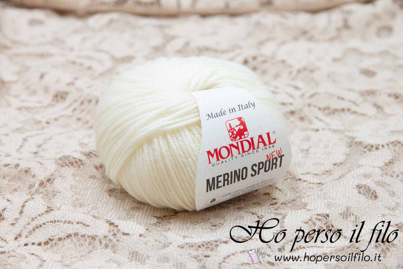 Lana Merino Sport "Bianco" 100