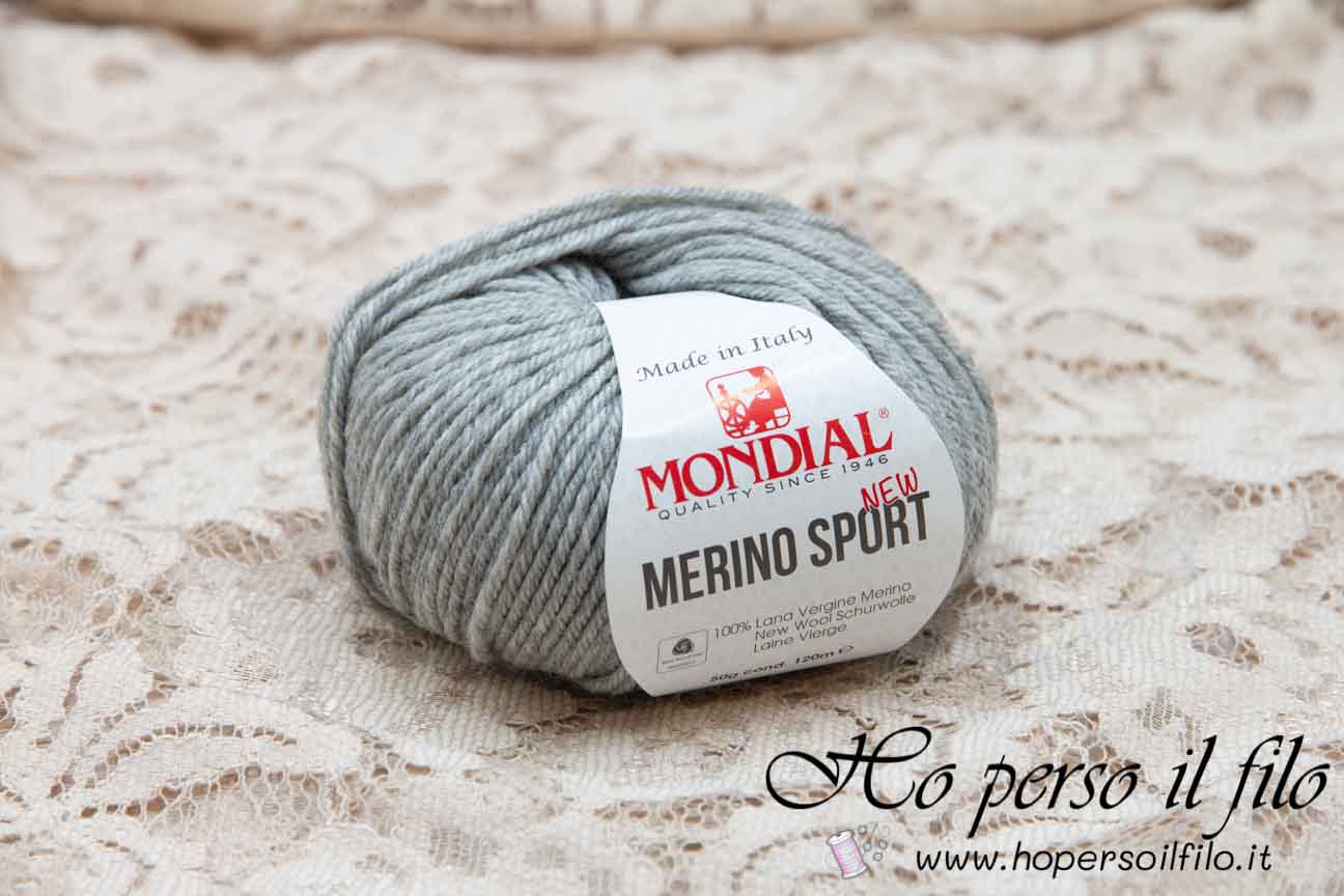 Lana Merino Sport "Grigio" 600