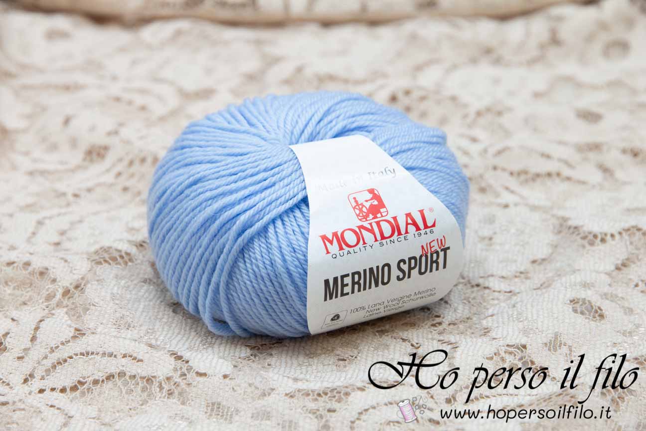 Lana Merino Sport "Azzurro" 81