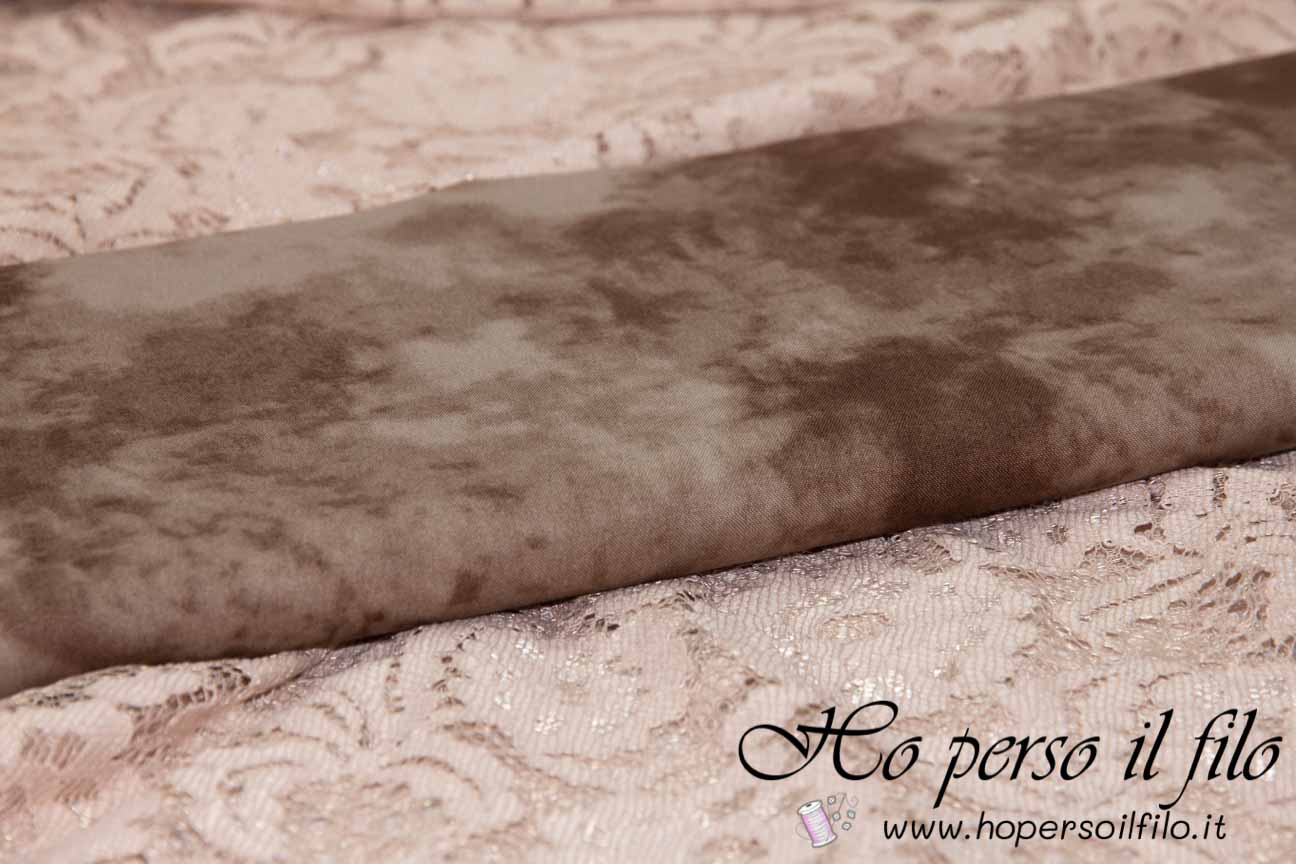 Tessuto americano Marrone marmorizzato 4516-307