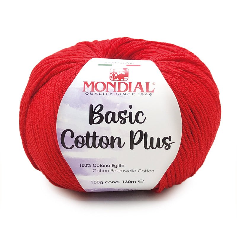 Cotone Basic Cotton Plus "Rosso" 27