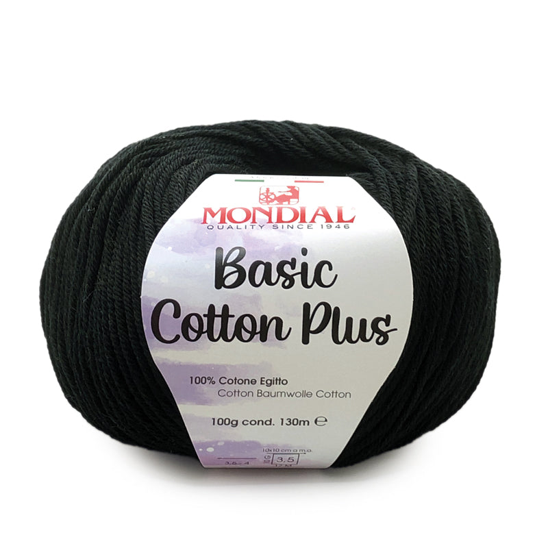 Cotone Basic Cotton Plus "Nero" 200
