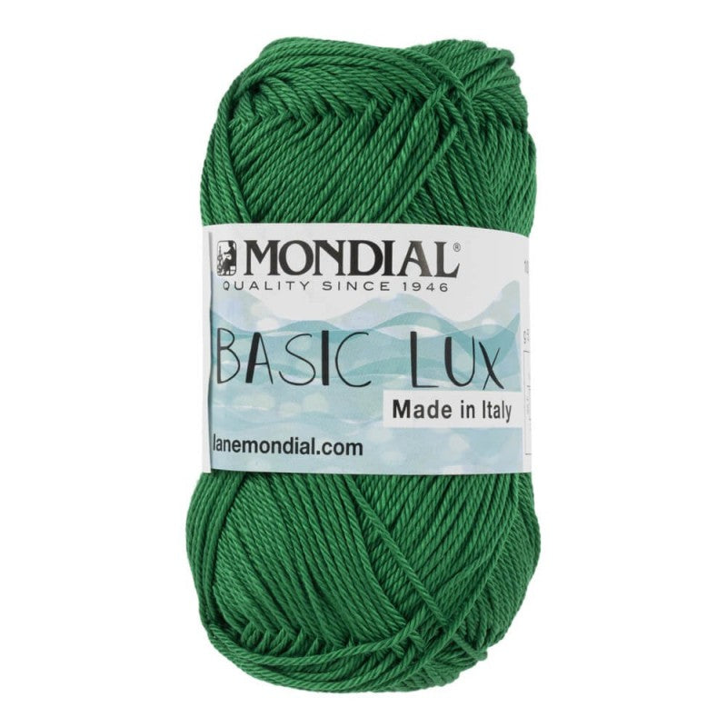 Cotone Basic Lux "Verde brillane" 868