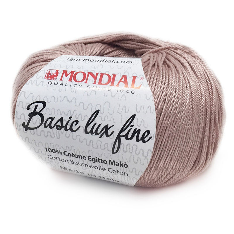 Cotone Basic Lux FINE "Sabbia rosa" 233