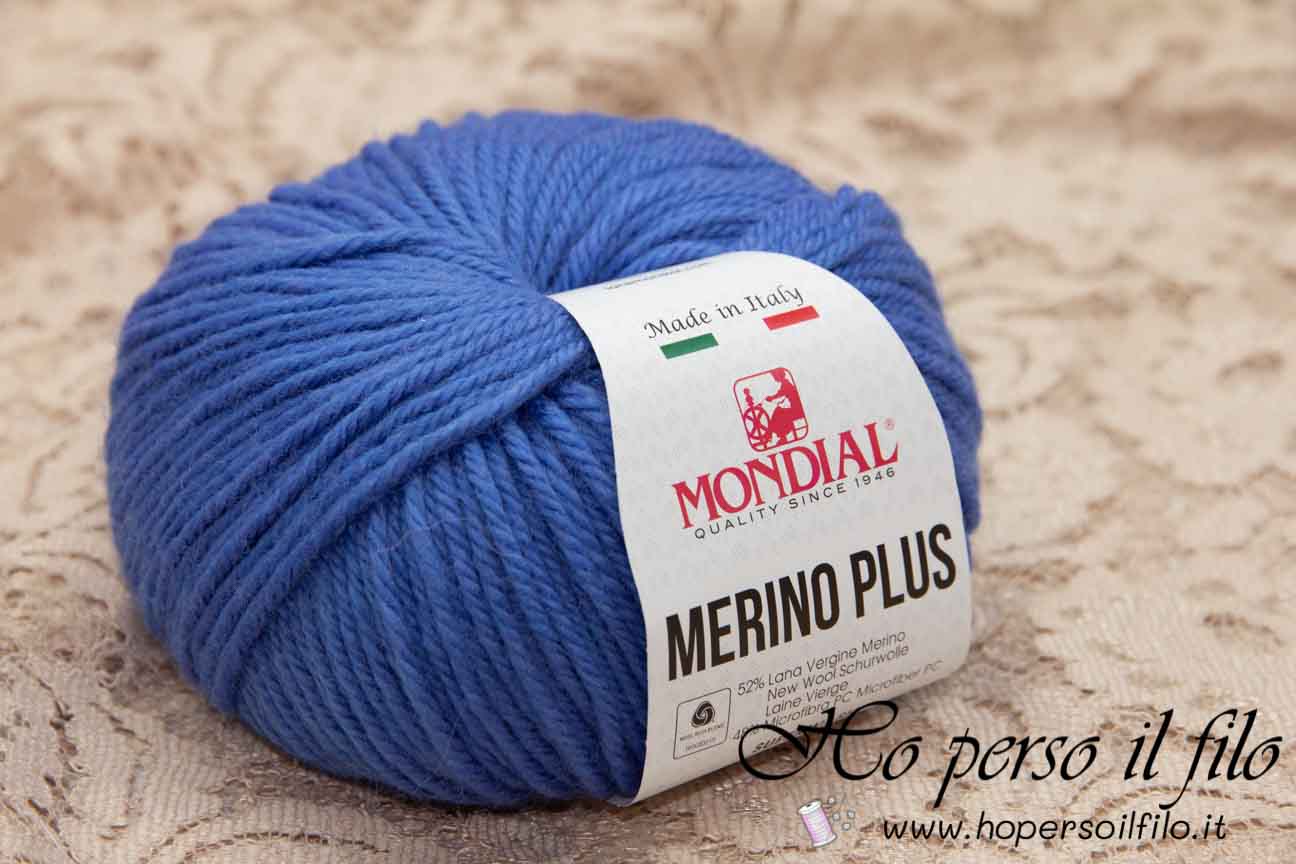 Lana Merino Plus "Azzurro puffo" 001