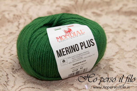 Lana Merino Plus "Verde pappagallo" 138