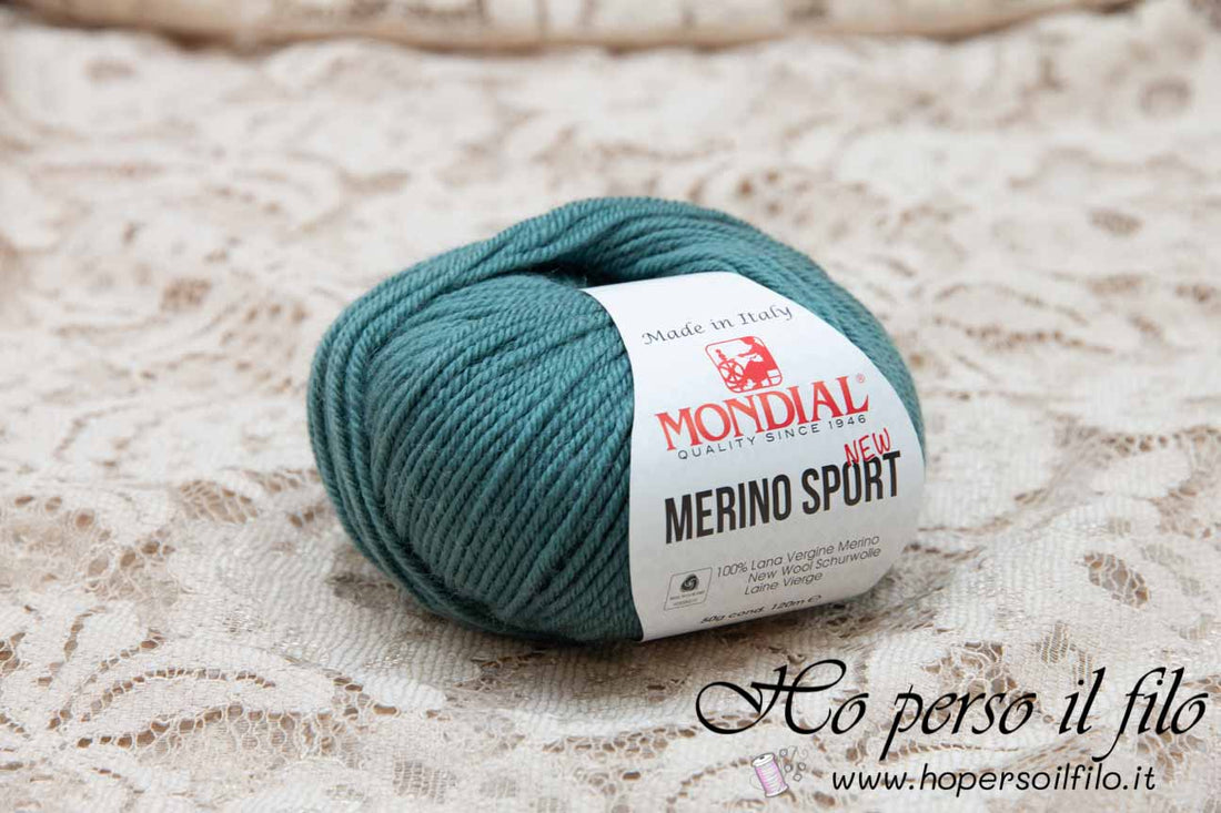 Lana Merino Sport &quot;Pino marittimo &quot; 349