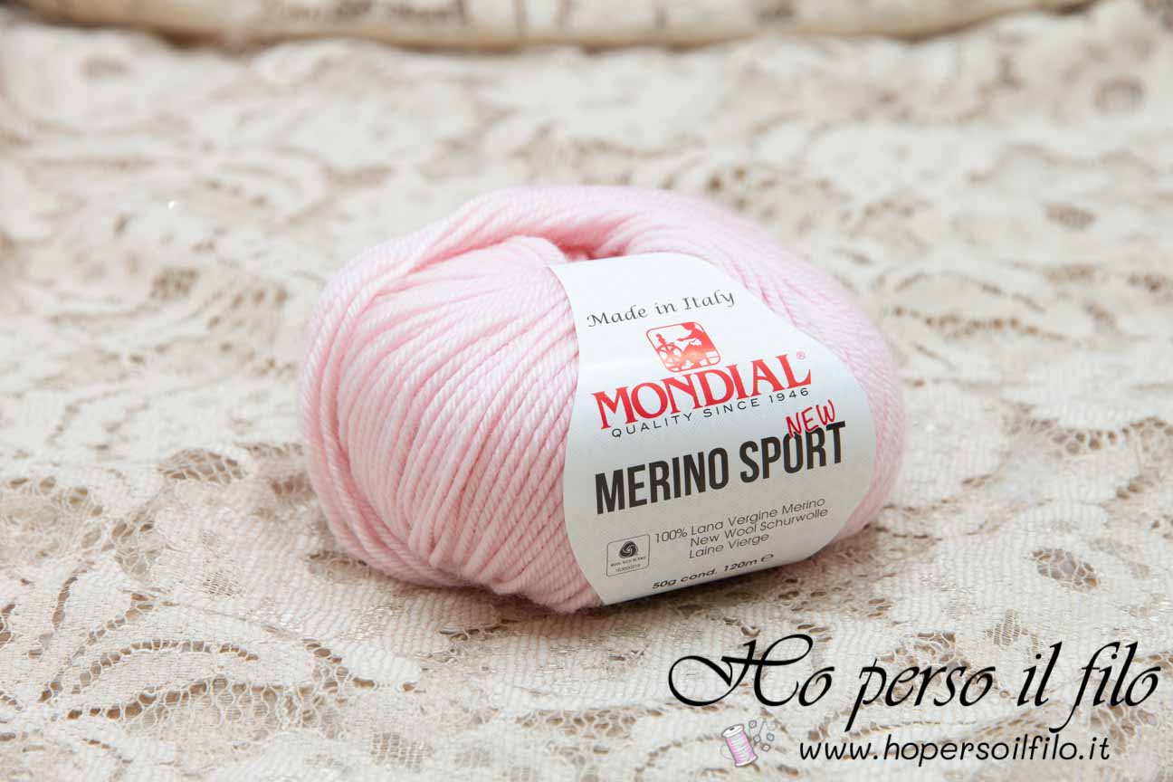 Lana Merino Sport "Rosa" 595